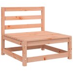 vidaXL Salon de jardin 6 Pièces bois massif sapin de douglas
