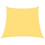 vidaXL Voile d'ombrage 160 g/m² Beige 3/4x3 m PEHD