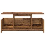 vidaXL Meuble TV Bois ancien 102 x 35 x 45 cm Bois d'ingénierie