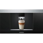Siemens ct636les6 machine a café iq700 - réservoir 2.4l - 1600w - prépare 2 tasses simultanément - inox