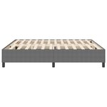 vidaXL Cadre de lit plateforme Gris clair 180 x 200 cm