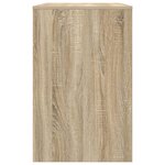 vidaXL Bureau Chêne Sonoma 100 x 50 x 78 cm Bois d’ingénierie