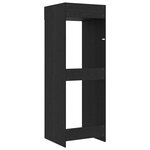 vidaXL Armoire pour machine à laver Chêne noir 67 5 x 68 x 200 cm
