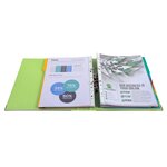 Classeur à Levier Prem'Touch Polypro Int / Ext Dos 50 mm Renforcé Vert anis EXACOMPTA