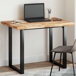 vidaXL Dessus de table rectangulaire 120x70x4 cm bois massif d'acacia