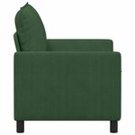 vidaXL Canapé Vert Jungle 126 x 81 x 87 5 cm Tissu