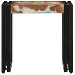 vidaXL Table basse 40 x 40 x 38 cm bois de récupération massif