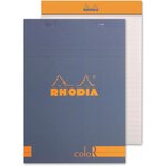 Bloc 'coloR' N°16 SAPHIR 14 8x21cm 70F agrafées 90g ligné CLAIREFONTAINE