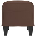 vidaXL Banc Marron 70x35x41 cm Similicuir