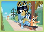 Puzzle 45 p - apres-midi en famille /  bluey