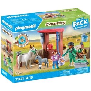 PLAYMOBIL 71471 - Vétérinaire avec Animaux de la Ferme