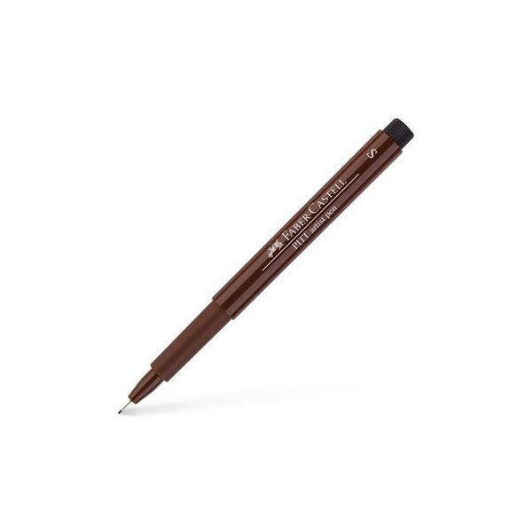 Feutre Pitt Artist Pen super fin sépia S FABER-CASTELL