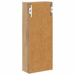 vidaXL Armoire murale de salle de bain Chêne artisan 20 x 10 x 50 cm