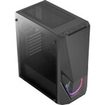 Boîtier PC - AEROCOOL - Zauron Saturn FRGB G V2 - Boitier sans alimentation - Moyen tour - Format ATX - Noir ( ACCM-PV23023.11 )