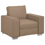 vidaXL Canapé Cappuccino 99 x 80 x 84 cm tissu