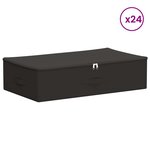 vidaXL Boîte de rangement 24 pc Tissu intissé 70 x 40 x 18 cm 50 4 L