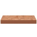 vidaXL Dessus de table 60x40x4 cm rectangulaire bois massif de hêtre