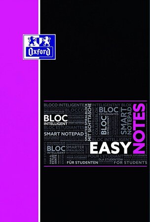 Bloc Notes Spirale 'Easynotes' Connecté Scribzee 5x5 160 p 210 x 315mm 4  perfos OXFORD - La Poste