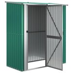 vidaXL Abri de jardin vert 180 5 x 97 x 209 5 cm Acier galvanisé