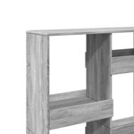 vidaXL Cloison de séparation sonoma gris 100x33x135 cm bois ingénierie