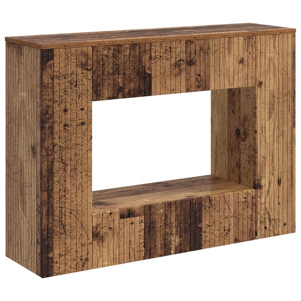 vidaXL Table console Bois ancien 101 x 29 x 74 cm Bois d’ingénierie