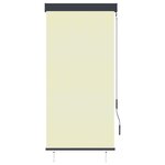 vidaXL Store roulant d'extérieur 80 x 250 cm Crème