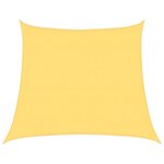 vidaXL Voile d'ombrage 160 g/m² Beige 4/5x4 m PEHD