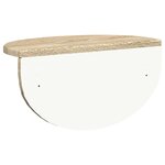 vidaXL Étagère Murale Chêne Sonoma 38 x 19 x 19 cm Bois d'ingénierie