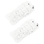 vidaXL Filets à foin 2 Pièces rectangulaire blanc 200x120 cm PP