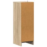 vidaXL Armoire à chaussures Chêne Sonoma 31 5x35x90 cm Bois ingénierie