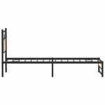 vidaXL Cadre de lit sans matelas chêne sonoma 90x200 cm