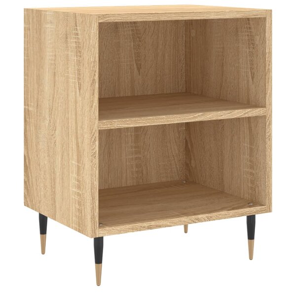 vidaXL Table de chevet chêne sonoma 40x30x50 cm bois d'ingénierie