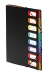 Trieur accordéon 8 compartiments en plastique - Format A4 - Rainbow Class