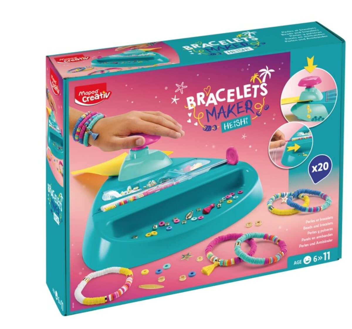 Bracelets maker - Heishi - Set creatif - La Poste