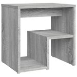 vidaXL Tables de chevet 2 Pièces Sonoma gris 40x30x40 cm Bois ingénierie