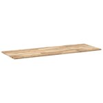 vidaXL Dessus de table rectangulaire 140x50x2 cm bois massif d'acacia