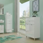 Germania Commode GW-Mauresa 34x60x97 cm Blanc