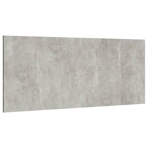 vidaXL Tête de lit Gris béton 200x1 5x80 cm Bois d'ingénierie