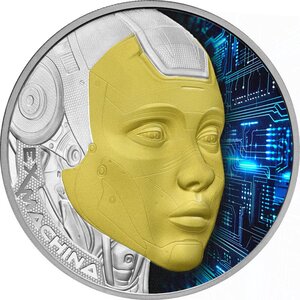 Pièce de monnaie en Argent 2 Dollars g 31.1 (1 oz) Millésime 2025 EX MACHINA