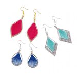 Bijoux string art - Boucles d'oreilles