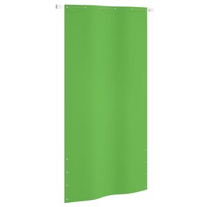 vidaXL Écran de balcon Vert clair 120x240 cm Tissu Oxford