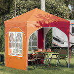 vidaXL Tente de fête pop-up 192 x 192 x 245 cm Orange