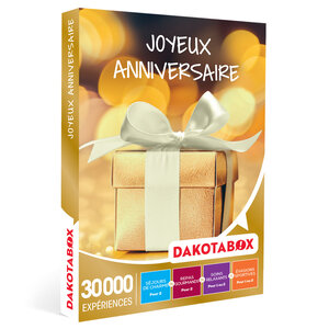 DAKOTABOX - Coffret Cadeau Joyeux anniversaire - Multi-Activités
