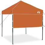 vidaXL Tente à auvent pop-up Orange 200 x 200 cm tissu