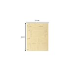 Paquet De 25 Dossiers De Procédure Carte Lustrée 25x32cm - Ivoire - X 5 - Exacompta