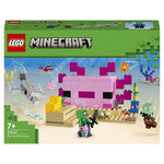 LEGO® Minecraft - La Maison Axolotl : Aventures Sous-Marines Époustouflantes