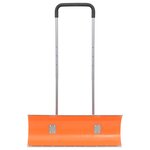 vidaXL Pelle à neige avec poignée extensible orange 96cm lame en acier