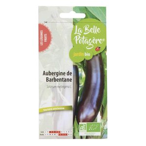 Graines à semer - Aubergine de Barbentane - 0 15 g