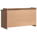 vidaXL Banc de couloir SANDNES 87x40x50 cm bois de pin massif