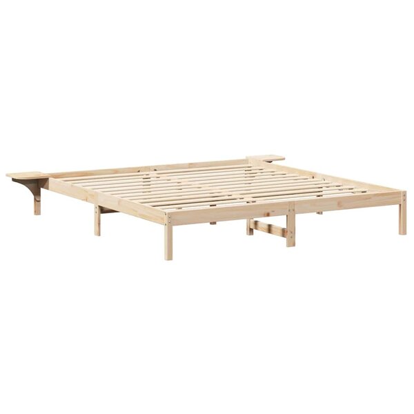 vidaXL Cadre de lit Marron Marron